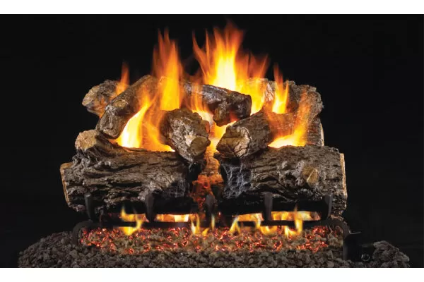 Real Fyre Burnt Rustic Oak ANSI Log Set