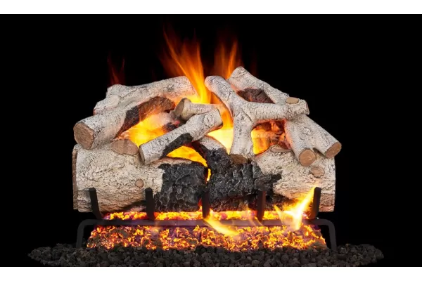 Real Fyre Burnt Aspen Log Set