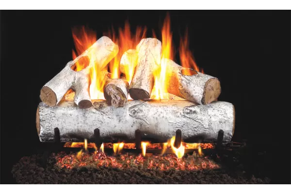 Real Fyre White Birch ANSI Log Set