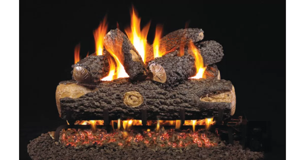 Real Fyre Woodland Oak ANSI Log Set | Grill and Patio