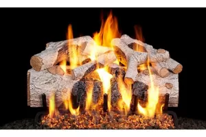 Real Fyre Charred Mountain Birch ANSI Log Set