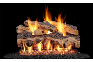 Real Fyre Gnarled Split Oak ANSI Log Set