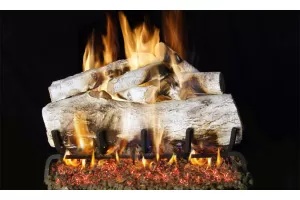 Real Fyre Mountain Birch See-Thru ANSI Log Set