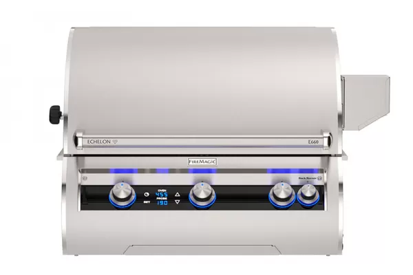 Fire Magic 30-inch Echelon Diamond E660i Built In Grill (Digital)