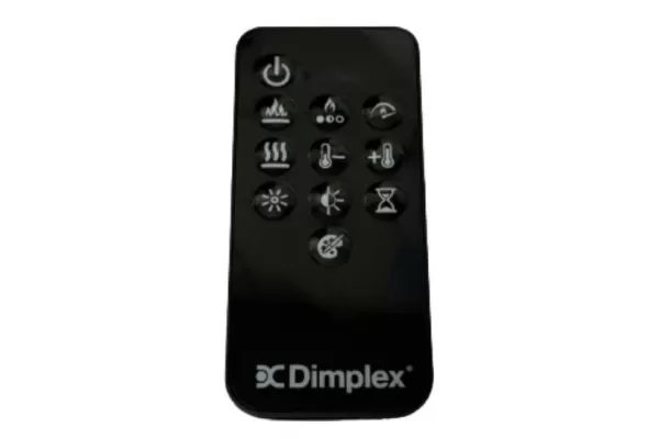 Dimplex Replacement Remote Control for PLF (Multi-Fire Slim) Series Electric Fireplace (All Models)