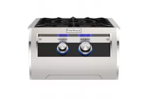 Fire Magic Echelon Diamond Series Power Burner w/ Porcelain Cast Iron Cooking Grid