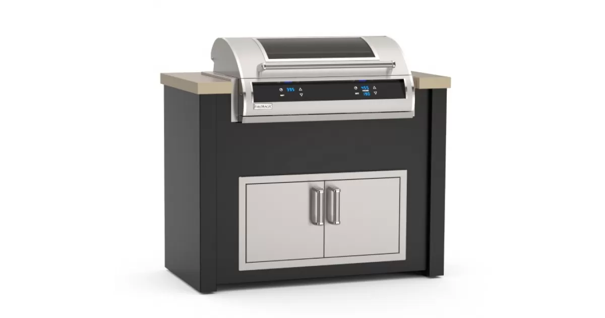 Fire Magic Electric Grill Island Bundle