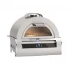 No Cart | Fire Magic Built-In Black Glass Pizza Oven 