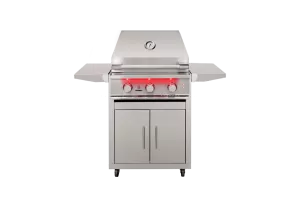 TrueFlame 25-Inch 3-Burner Portable Gas Grill