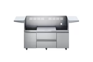 Twin Eagles 54-inch Soft Closing Grill Cart with Storage Drawers and Door