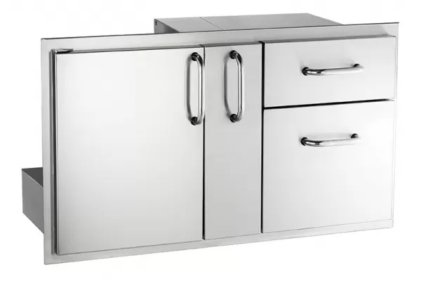 AOG 18 x 36 Door w/ Double Drawer and Platter Storage