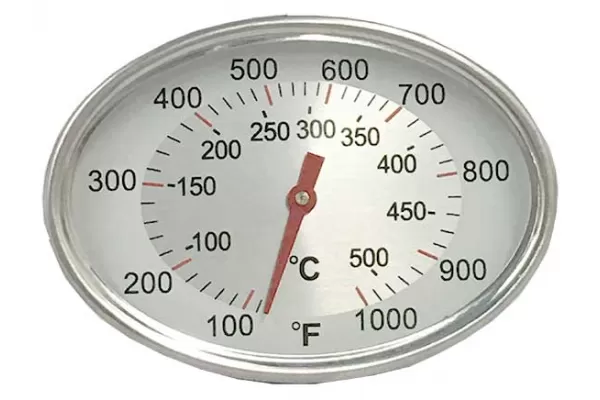 Fire Magic and AOG Analog Thermometer for Echelon, Aurora and Choice Grills
