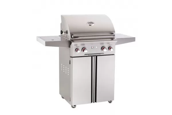 AOG 24-inch T Series Portable Grill With Rotisserie and Single Side Burner