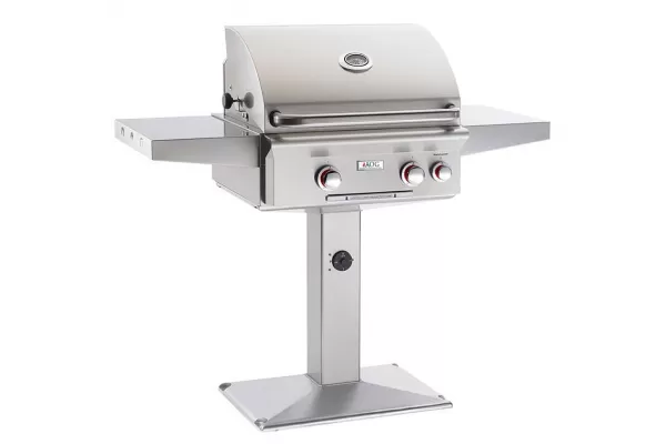 AOG 24-inch T Series Patio Post Grill With Rotisserie Backburner