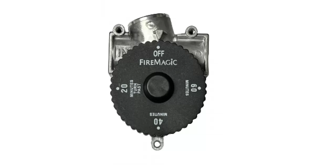 Fire Magic 1 Hour Automatic Timer Gas Shut Off Valve With Logo Grill
