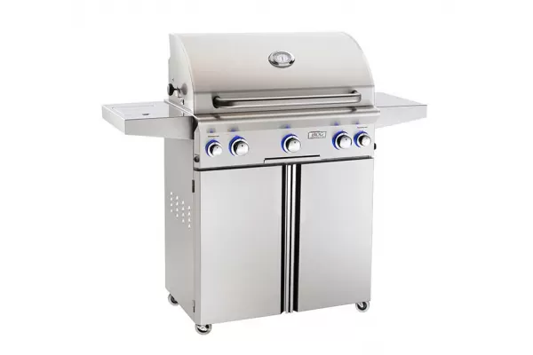AOG 30-inch L Series Portable Grill With Rotisserie and Single Side Burner