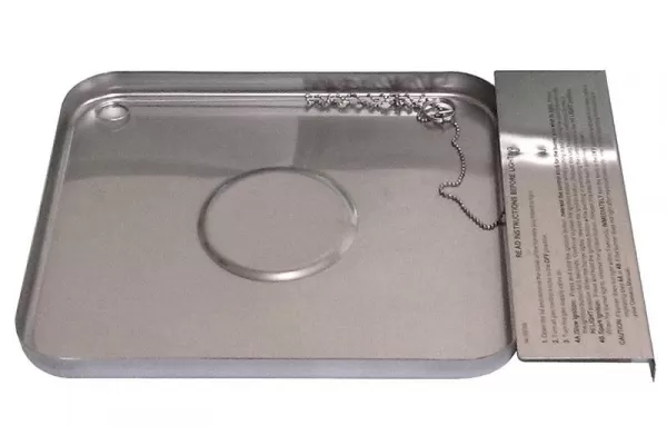 Fire Magic Side Burner Drip Tray, Stainless Steel
