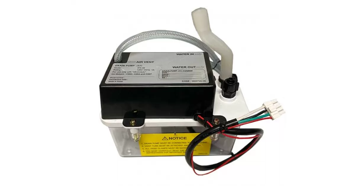 Fire Magic Ice Maker Drain Pump for Commercial Ice Maker Grill and