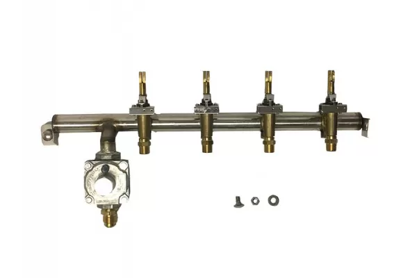 Fire Magic Valve Manifold With Valves And Fittings for Regal 1 Countertop Grills, With Backburner