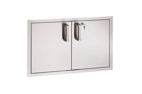 Fire Magic Locking Flush Mount 38-inch Double Access Door (Reduced Height)