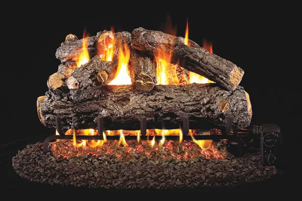 Real Fyre Rustic Oak Designer Gas Logs Only