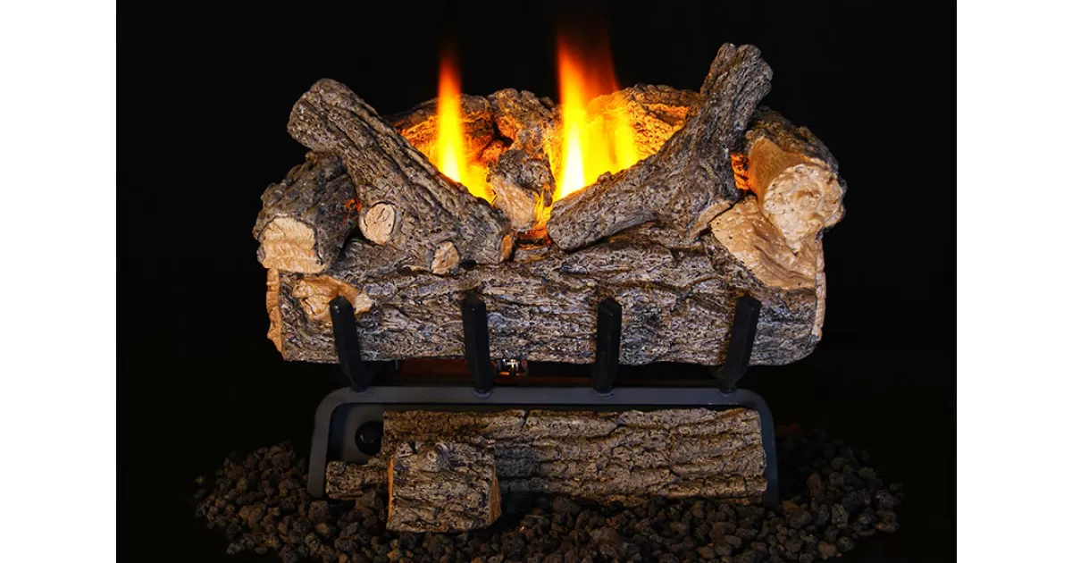 Real Fyre Valley Oak ANSI Log Set - Grill and Patio | Outdoor Kitchens ...
