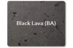 American Fyre Designs 24-inch Black Lava Marseille Fire Bowl