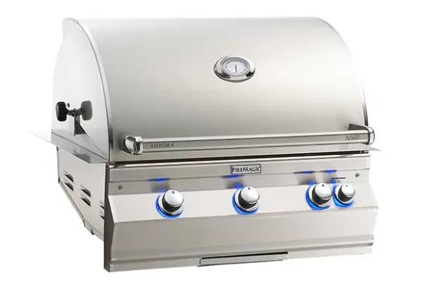 Fire Magic 30-inch Aurora A660i Built In Grill With Rotisserie