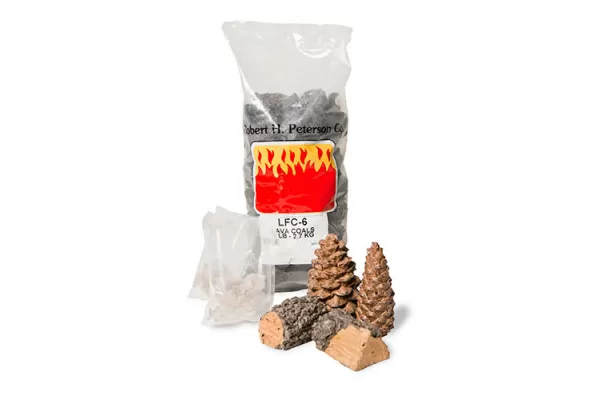 Real Fyre Ember Enhancing Decor Pack with Bryte Coals, Lava Coal and Pine cones