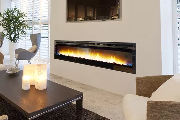 Nexfire 74-inch Electric Linear Fireplace - Grill and Patio | Outdoor  Kitchens and Grills