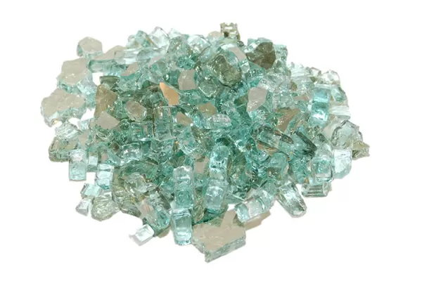 Real Fyre Emerald Reflective Fyre Glass
