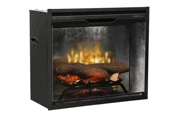 Dimplex Revillusion 24-inch Built-in Firebox, Weathered Concrete