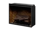 Dimplex Revillusion 30-inch Built-in Firebox with Glass Pane and Plug Kit (RBF30G)