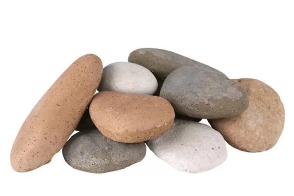 Real Fyre Assorted River Rock Fyre Stones