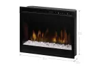 Dimplex Multi-Fire XHD 23-inch Plug-in Electric Firebox with Acrylic Ember Media Bed