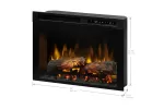 Dimplex Multi-Fire XHD 26-inch Plug-in Electric Firebox with Realogs