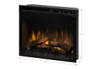 Dimplex Multi-Fire XHD 28-inch Plug-in Electric Firebox with Realogs