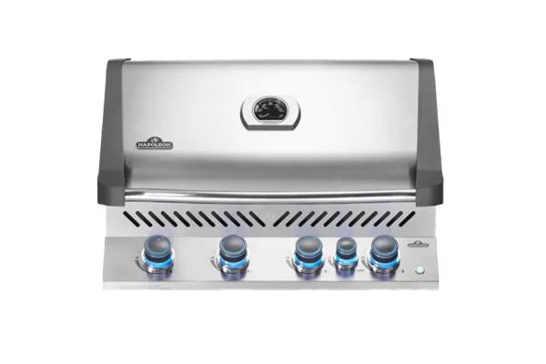 Napoleon Prestige 500 Built-in Gas Grill with Infrared Rear Burner, Stainless Steel