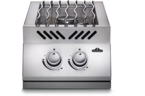 Napoleon Built-in 500 Series Inline Dual Range Top Burner with Stainless Steel Cover