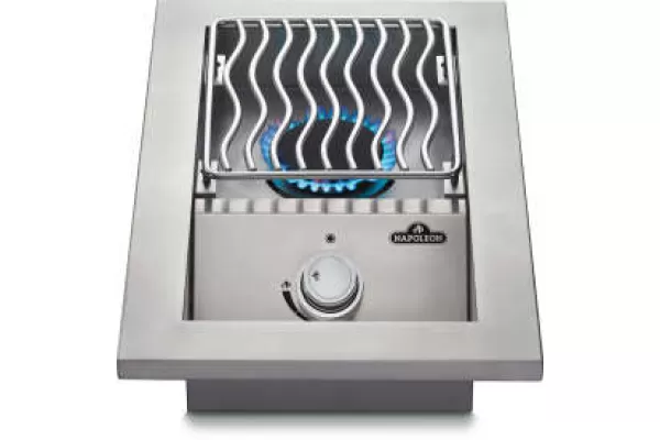 Napoleon Built-in 500 Series Single Range Top Burner with Stainless Steel Cover