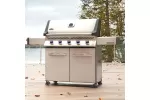 Napoleon Prestige 665 Stainless Steel Gas Grill with Infrared Side and Rear Burners