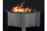 Firegear Lume 21-Inch Multisided Smoke-Less Wood Burning Fire Pit with Sear Top Cooking Surface