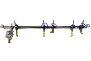 Fire Magic Manifold With Valves and Fittings for E660I and A660I Built-In Grills with Backburner (2020 and Newer)