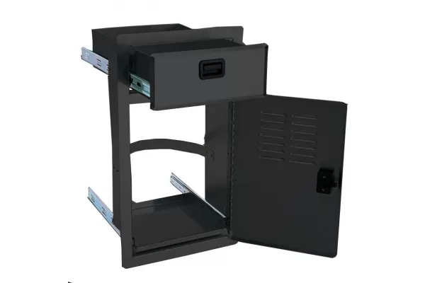 Fire Magic Legacy Drawer and Propane Door Assembly, Black
