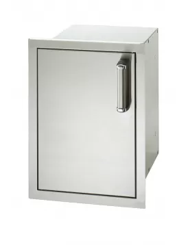 Fire Magic Flush Mounted 20 x 14 Single Access Door with Dual Drawers with Soft Close System, Left Hinge