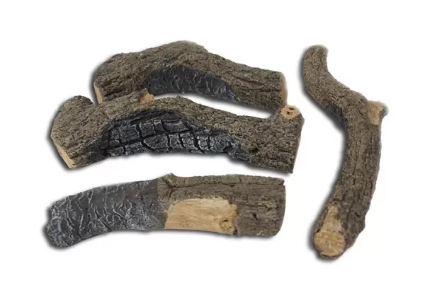 Real Fyre Four Charred Branches