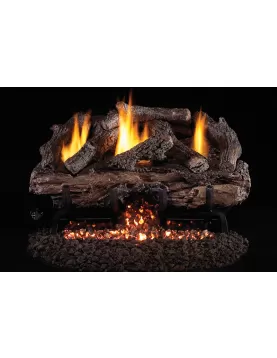 Real Fyre Charred Aged Split Logs Only