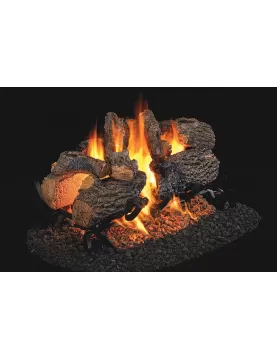 Real Fyre Charred Oak See-Thru Logs Only