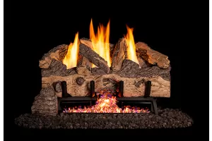 Real Fyre Charred Gnarled Split Logs