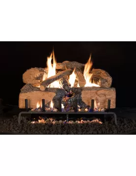 Real Fyre Charred Angel Split Oak Logs Only